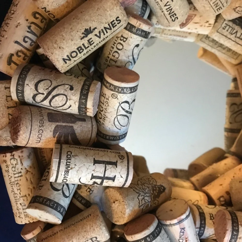 Cork Mirror Decoration 10
